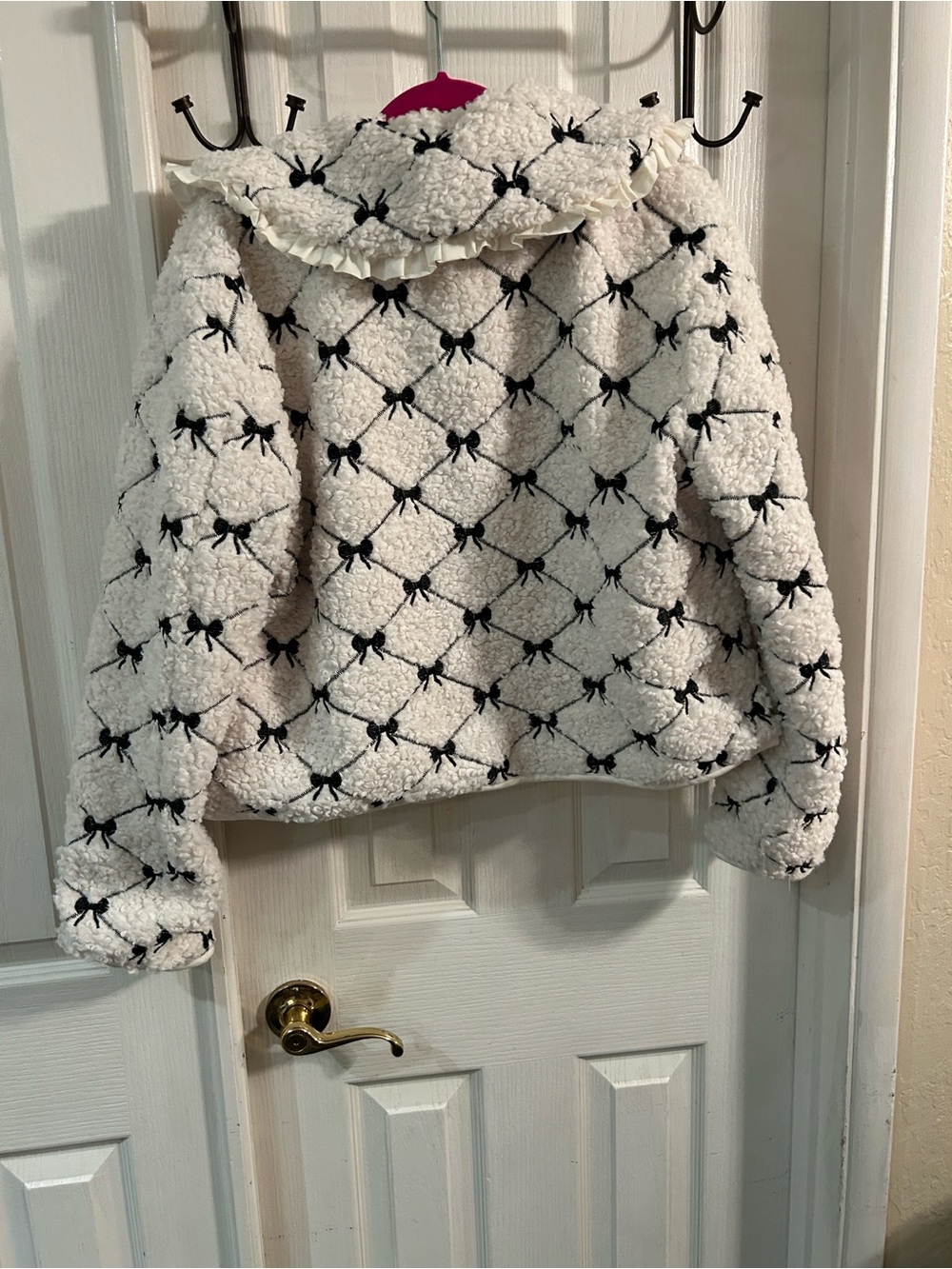 Mable tie front bow jacket size s - Picture 2 of 6